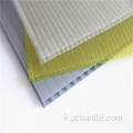 Panneau solaire PC Polycarbonate jaune 4 mm